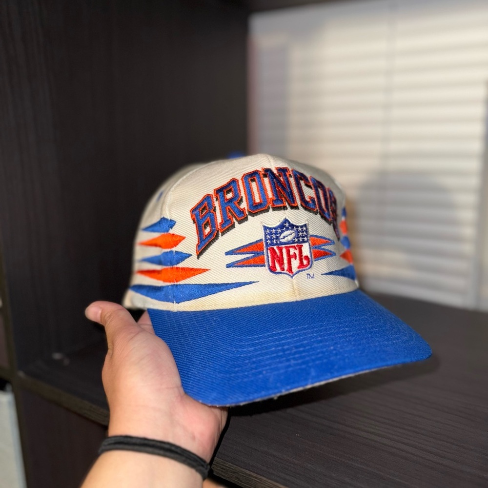 Broncos NFL Cap with Blue and Orange Accents